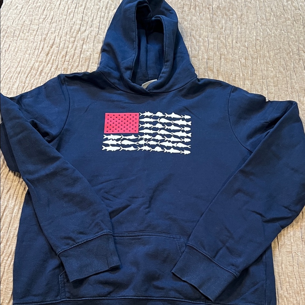 Youth Columbia Dark Blue Hoodie